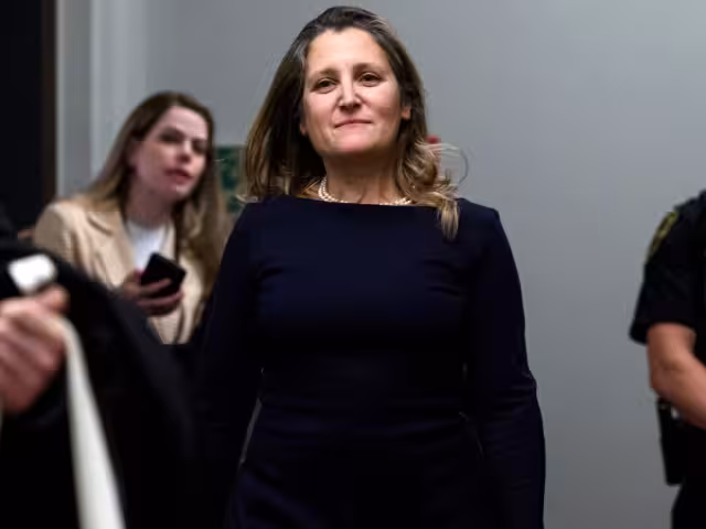 Chrystia Freeland, exministra de Finanzas y viceprimera ministra de Canadá