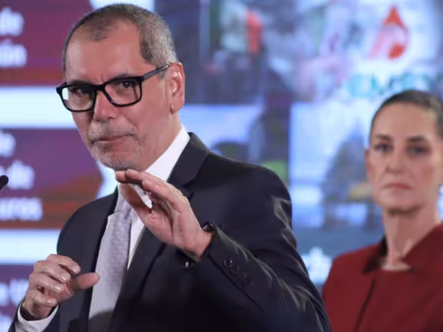 Edgar Amador, subsecretario de Hacienda, al anunciar el nuevo plan fiscal para Pemex