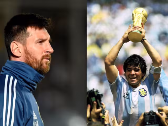 Lionel Messi rindió un emotivo homenaje a Diego Armando Maradona en el cuarto aniversario de su fallecimiento