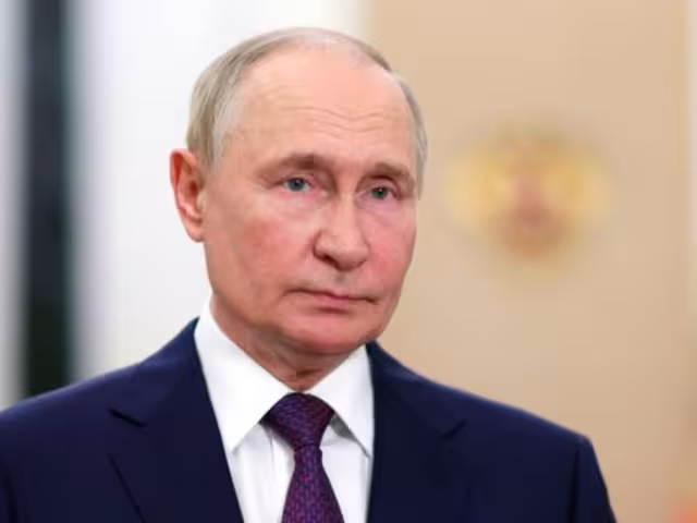 Vladimir Putin, presidente de Rusia