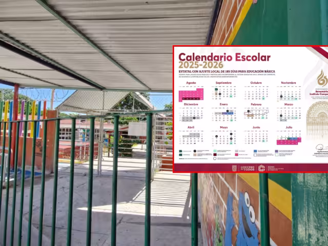 El ciclo escolar 2025-2026 en Campeche iniciará formalmente el lunes 1 de septiembre.
