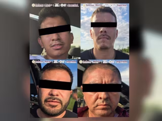 La detención se realizó en Los Mochis, Sinaloa, donde también fueron asegurados José Antonio “N”, José “N” y Jayson Ariel “N”