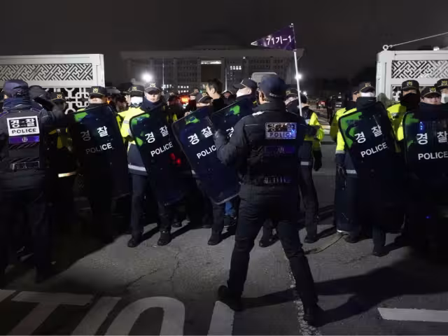 El presidente surcoreano  justificó la Ley Marcial como una medida necesaria para proteger el "orden constitucional"