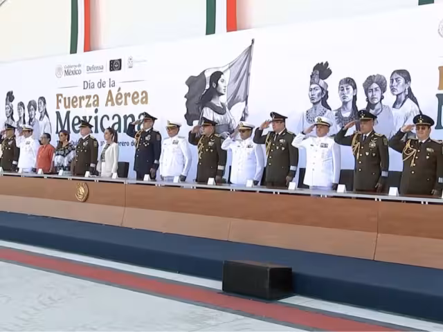 La Presidenta de México concluyó su mensaje con un reconocimiento a la labor de las Fuerzas Armadas y su compromiso con la seguridad del país