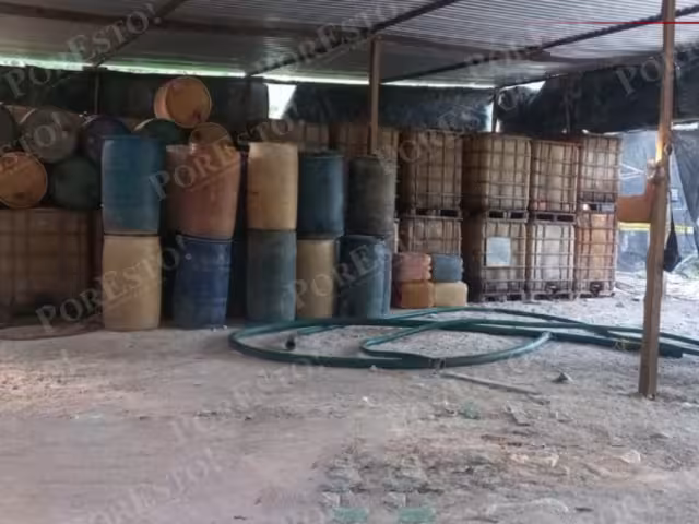 33 mil litros de riesgo: autoridades frenan huachicol en Escárcega