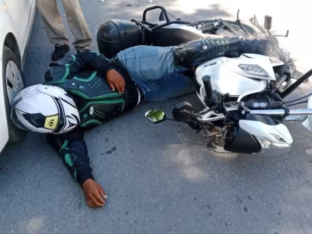 Tres accidentes en moto movilizan a elementos de seguridad de Chetumal