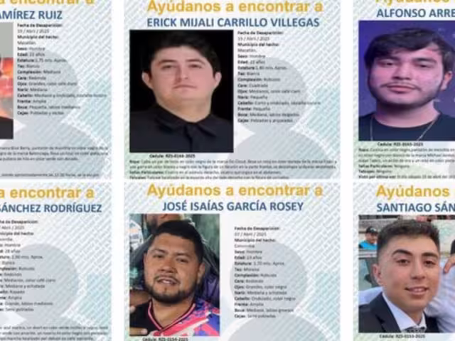 Familias de los desaparecidos han iniciado campañas en redes sociales y solicitado la intervención de las autoridades