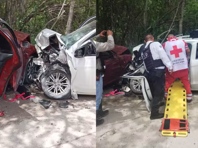 El incidente ocurrió en la mañana entre los ejidos Lechugal y La Libertad