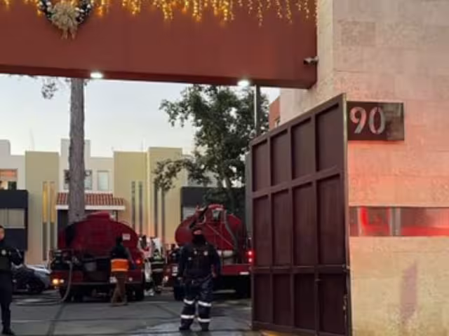 Se registró un incendio en un inmueble de la alcaldía Tlalpan, donde anteriormente residió el expresidente Andrés Manuel López Obrador
