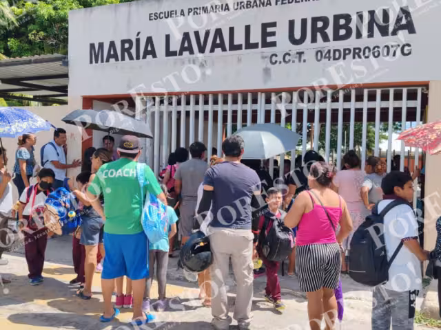 Alumnos de primaria en Samulá retomarán clases normales tras reparación eléctrica