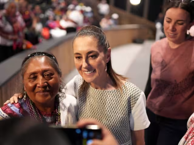 Este jueves la presidenta de México, Claudia Sheinbaum, inauguró la Cineteca de la Cuarta Sección del Bosque de Chapultepec