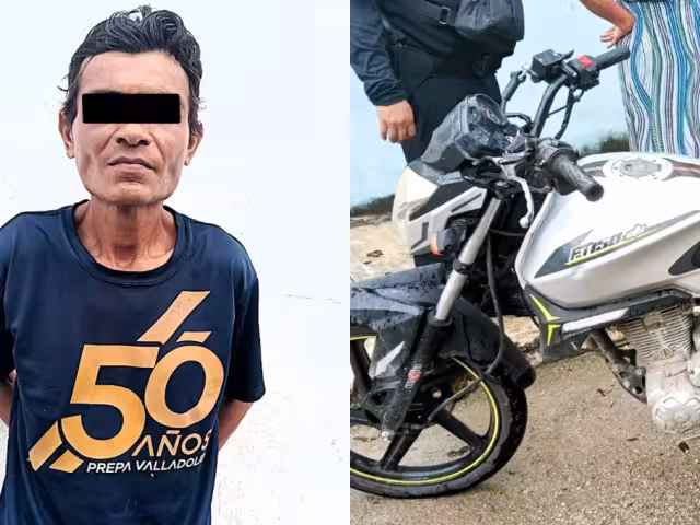 El presunto ladrón fue trasladado al  Centro de Detención Municipal