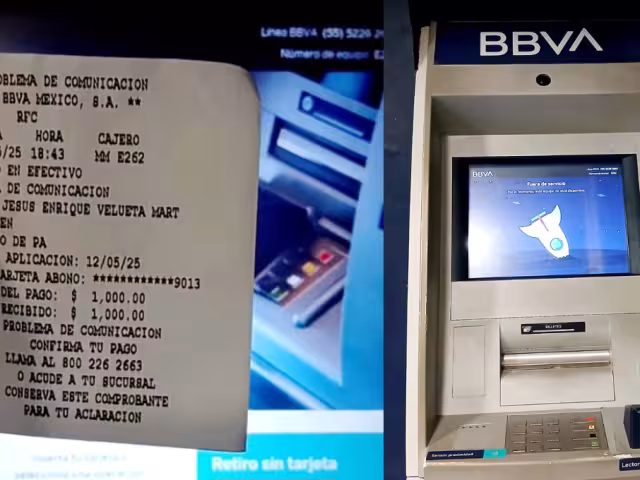 La practicaja de Bancomer en el Palacio Municipal de Campeche presenta fallas al procesar depósitos.