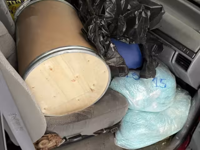 Fuerzas de seguridad aseguraron más de una tonelada de fentanilo en Sinaloa