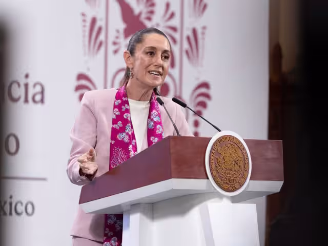 Claudia Sheinbaum Pardo, presidenta de México,