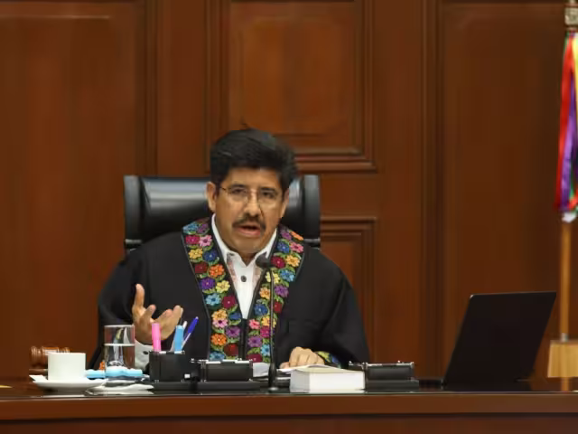 Hugo Aguilar Ortiz, presidente de la Suprema Corte de Justicia de la Nación (SCJN)