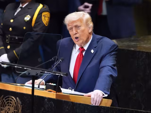 Donald Trump, presidente de los Estados Unidos.