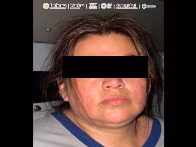 Candelaria "n" fue detenida en la localidad de Santa Rosa de Lima, en el municipio de Villagrán