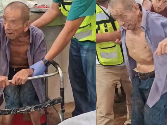 Un adulto mayor comenzó a sentirse mal dentro del mercado municipal de Escárcega.