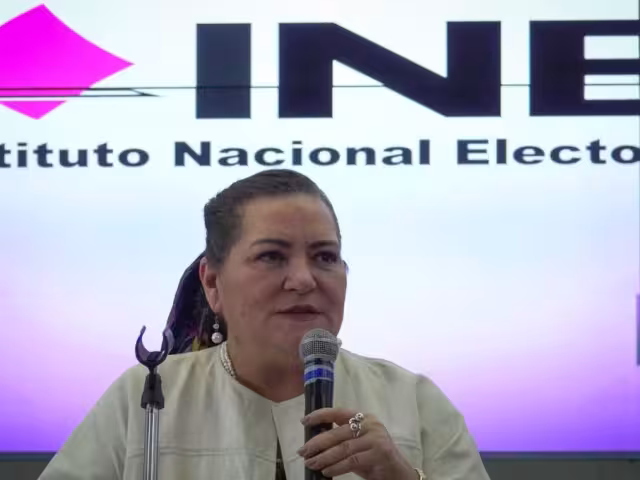 Guadalupe Taddei Zavala, consejera presidenta del Instituto Nacional Electoral (INE)