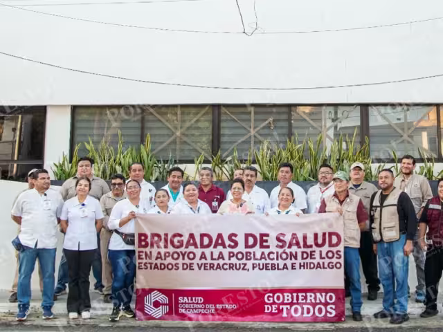 Compromiso y salud: brigadas campechanas contra enfermedades tras desastres