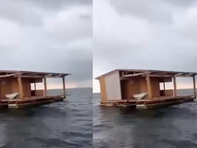 ¿Dónde estaba El Atracadero? Encuentran restaurante flotante a cientos de kilómetros de Veracruz; se fue durante las inundaciones