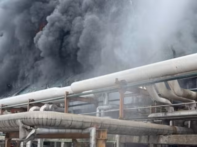Así terminó el procesador de gas de Pemex en Chiapas