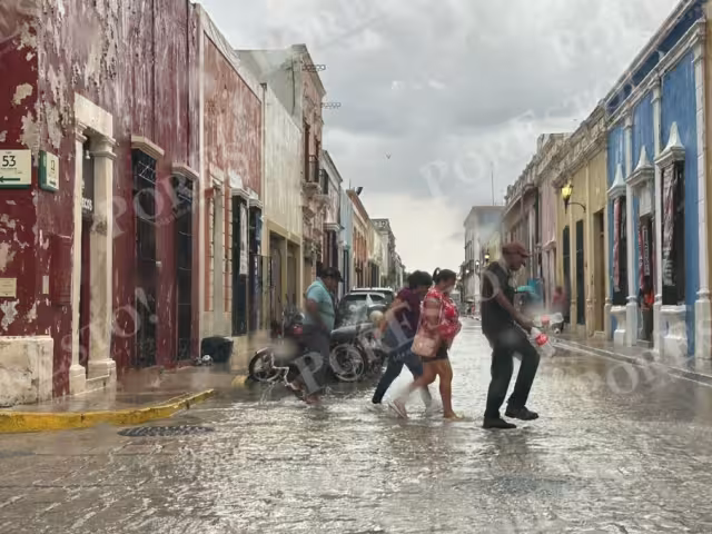 Campeche registrará lluvias fuertes con puntuales muy fuertes este miércoles 15 de octubre.