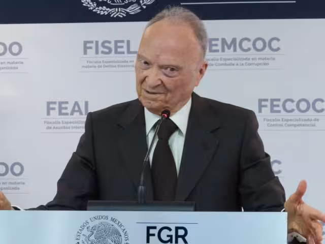 Alejandro Gertz Manero, titular de la Fiscalia General de la República (FGR)