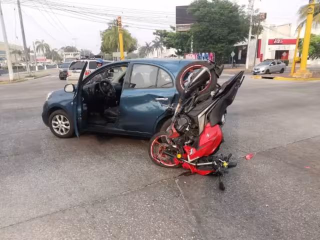 Así terminaron ambas unidades en Ciudad del Carmen, Campeche