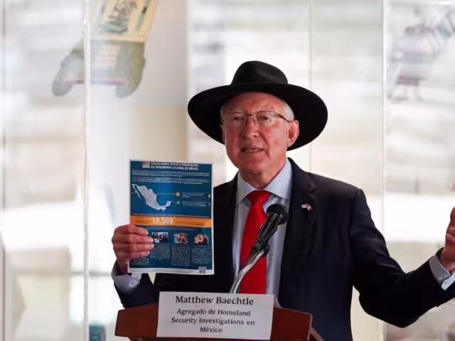 Ken Salazar, embajador de Estados Unidos en México
