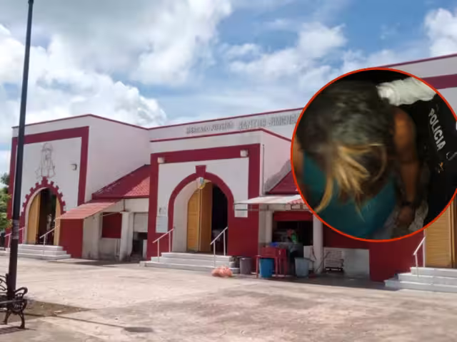 Detienen a presunto ladrón del mercado de Seybaplaya; tenía productos robados