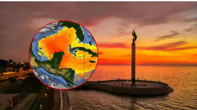 Polvo del Sahara en Campeche: Cielos Rojizos y Amaneceres Vibrantes