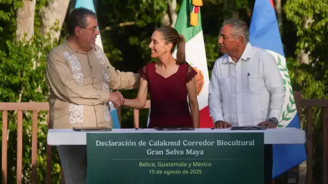 El onjetivo del acuerdo firmado en Calakmul es conservar la biodiversidad y fortalecer los lazos culturales entre los tres países