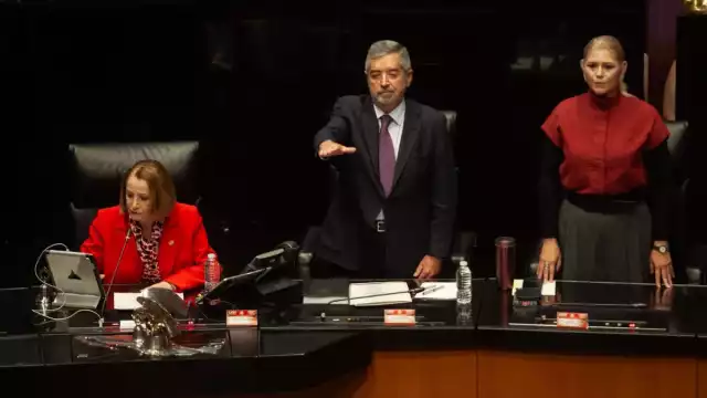 El secretario de Relaciones Exteriores, Juan Ramón de la Fuente, compareció este miércoles ante el Pleno del Senado