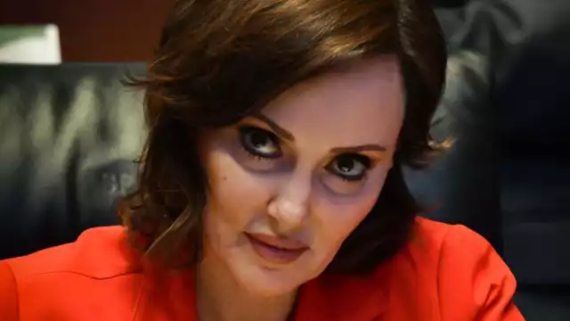 Lilly Téllez, senadora del Partido Acción Nacional (PAN),