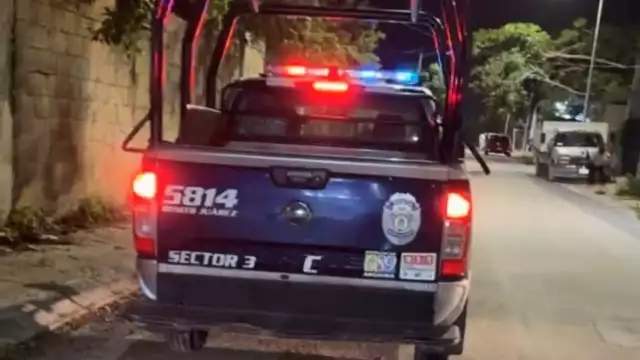 Agentes policiacos atendieron los reportes en Cancún