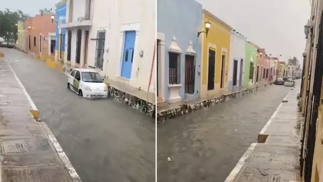 Las inundaciones son un problema recurrente en Campeche, especialmente en ciertas calles y colonias