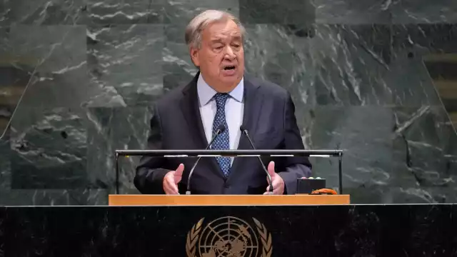 António Guterres, secretario general de la ONU