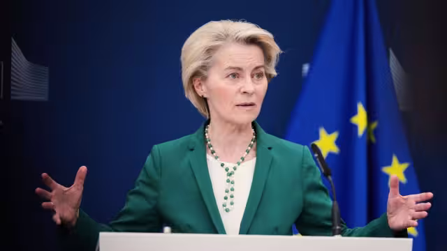 Ursula von der Leyen, presidenta de la Comisión Europea
