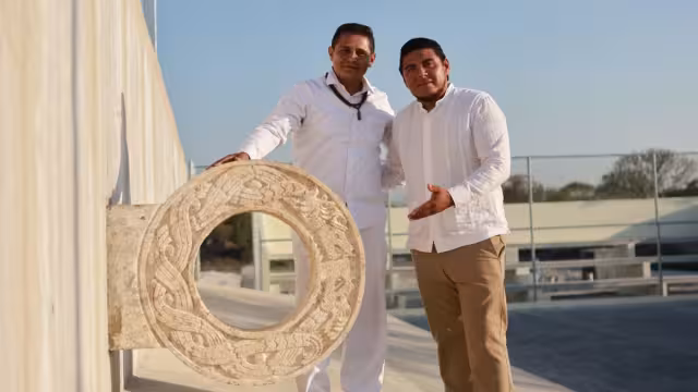 Así luce la cancha de Pok Ta Pok en Progreso