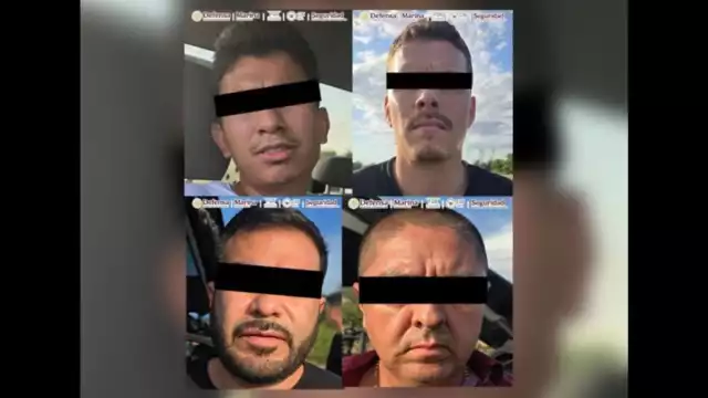 La detención se realizó en Los Mochis, Sinaloa, donde también fueron asegurados José Antonio “N”, José “N” y Jayson Ariel “N”