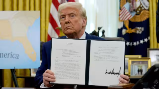 Donald Trump, presidente de Estados Unidos