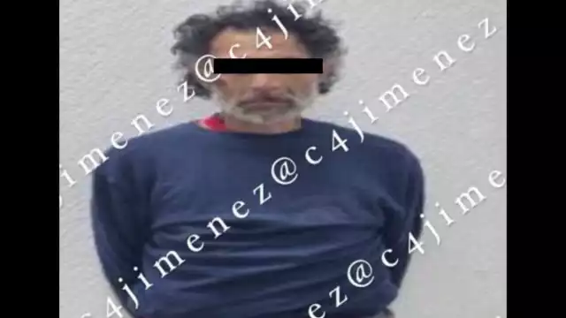 El sujeto señalado, de 48 años, fue localizado en la esquina de las calles Las Palmas y Guillermo Massieu, donde fue sometido a una revisión preventiva