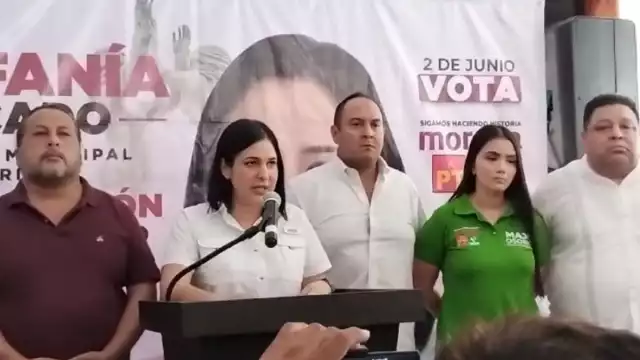 Estefanía Mercado atacó directamente al gobierno municipal de Solidaridad