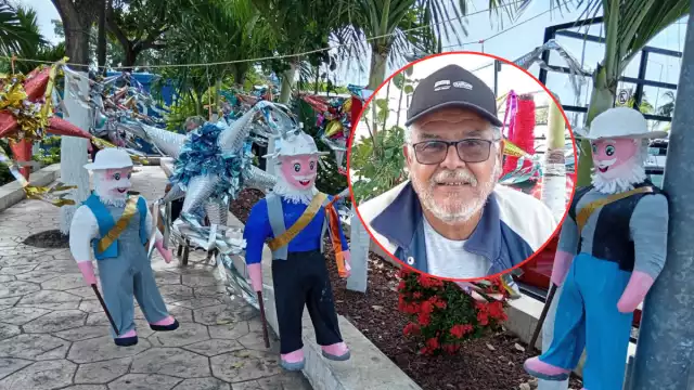 Don Pedro Flores, un adulto mayor, elabora hasta 350 piñatas únicas para vender durante Navidad y Año Nuevo