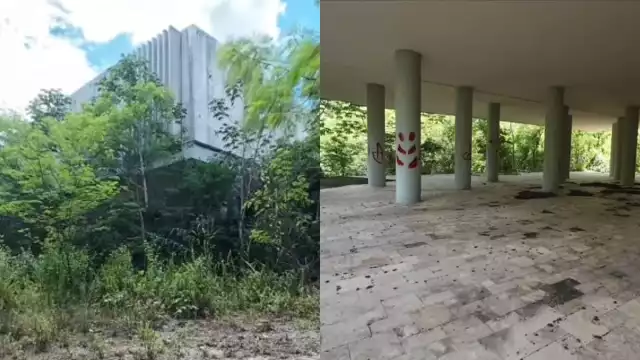 Lo que en algún momento se presentó como un gran proyecto, hoy luce consumido por la vegetación