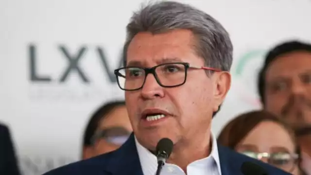 Ricardo Monreal, líder de la bancada de Morena en la Cámara de Diputados
