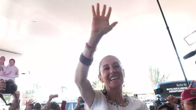 Claudia Sheinbaum agradece a sus simpatizantes por el apoyo en Mérida