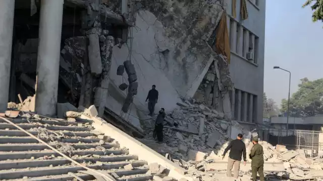 Uno de los bombardeos fue captado en transmisión en vivo por el canal libanés Al Mayadeen